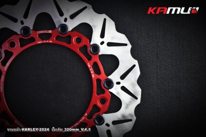 จานหน้าHARLEY-2024 สำหรับปั๊มเดิม ขนาด 320 มิล. PWS V-4.1