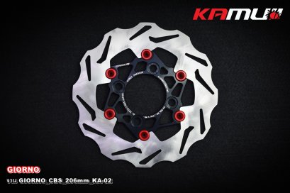 จานดิสก์หน้า GIORNO CBS 206มิล