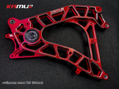 สวิงอาร์ม CNC 2-TONE V.2 X-MAX จาน 245 มิล. ปั๊ม BB 2 Pot
