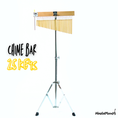 Chime Bar ระฆังราว ราวเบลล์ ราวเบล 25 Keys พร้อม Stand (Gold) Chime Bar ระฆังราว ราวเบลล์ ราวเบล 25 Keys พร้อม Stand (Gold)