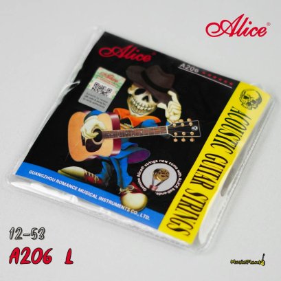 Alice: A206L (12-53), Acoustic Guitar Strings Alice: A206L (12-53), Acoustic Guitar Strings