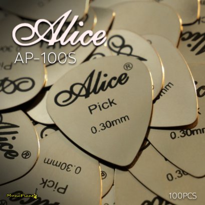 Alice - 100S ปิ๊กเหล็ก Steel 100 ตัว
