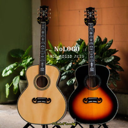 Nologo กีตาร์โปร่ง All Solid Guitars | J210