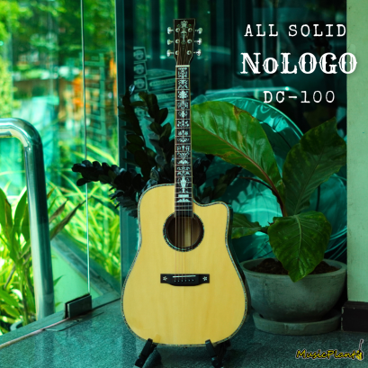 Nologo กีตาร์โปร่ง All Solid Guitars | DC100