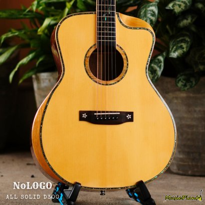 Nologo กีตาร์โปร่ง All Solid Guitars | D300 Nologo กีตาร์โปร่ง All Solid Guitars | D300