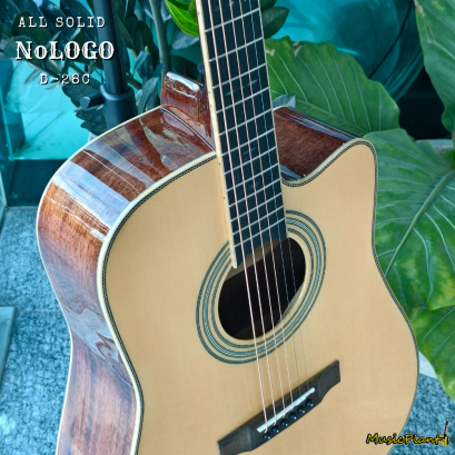 Nologo กีตาร์โปร่ง All Solid Guitars | D-28C