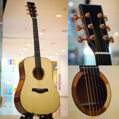 Acoustic Guitar All Solid (NoLogo) #02 (Sqoe Factory)