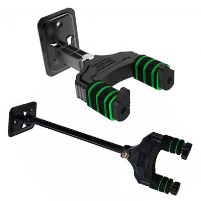 Aroma ที่แขวนกีตาร์โปร่ง/ไฟฟ้า และ เบส ติดผนัง Guitar Hanger AH-83A / AH83AL