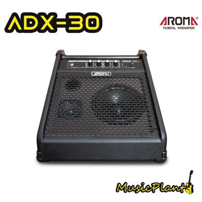 Aroma แอมป์สำหรับกลองไฟฟ้า Drum Amplifier รุ่น ADX-30 ลำโพง 10 นิ้ว (Bluetooth)