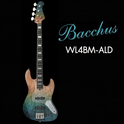 Bacchus เบสไฟฟ้า รุ่น WL4BM-ALD BLU/GRD Bacchus เบสไฟฟ้า รุ่น WL4BM-ALD BLU/GRD