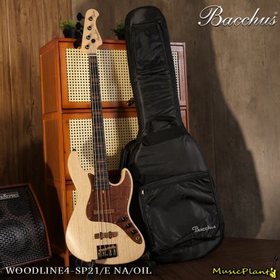 Bacchus เบสไฟฟ้า รุ่น WOODLINE4- SP21/E NA/OIL
