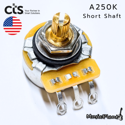 CTS - Pot A250K / B250K Short Shaft