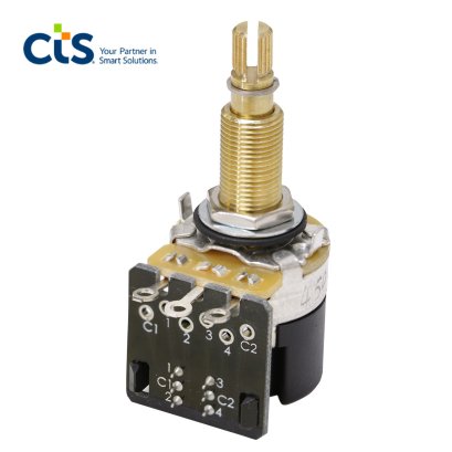 CTS Push-Pull DPDT A500K Potentiometer Regular Shaft