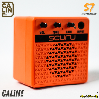 แอมป์กีตาร์ไฟฟ้า Caline - S7 Scuru ลำโพง 8W แอมป์กีตาร์ไฟฟ้า Caline - S7 Scuru ลำโพง 8W