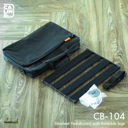 Caline - CB104 Slimmest Pedalboard with Foldable legs