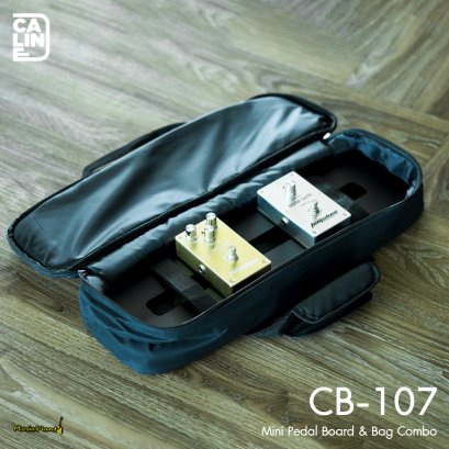 Caline - CB-107 Mini Pedal Board & Bag Combo