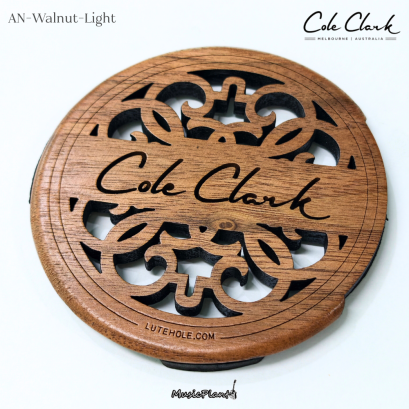 Cole Clark Lutehole Soundhole Cover AN &amp; TL (Walnut)