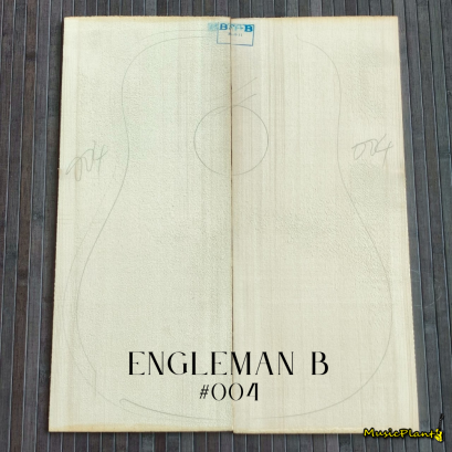 ไม้หน้ากีตาร์โปร่ง Englemann Spruce เกรด B (004)