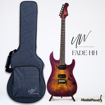 UW Guitarworks | Fade - Purple with UW Lightweight Hardcase