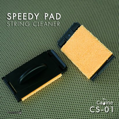 Caline - CS01 ผ้าเช็ดสายกีตาร์ พร้อมที่รอง สำหรับเช็ดสายบนฟิงเกอร์บอร์ด Caline - CS01 ผ้าเช็ดสายกีตาร์ พร้อมที่รอง สำหรับเช็ดสายบนฟิงเกอร์บอร์ด