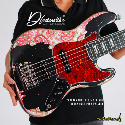 Dhatarattha - Performance DEB 5 Strings | Black Over Pink Paisley