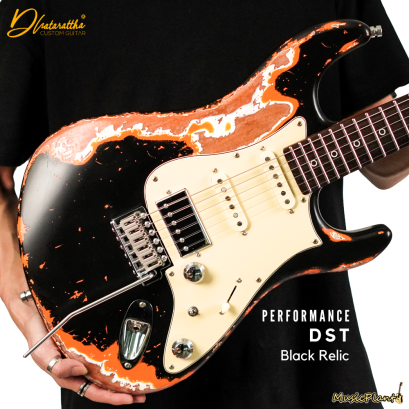 Dhatarattha - Performance DST | Black Over Lava Orange