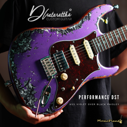 Dhatarattha - Performance DST | Violet Over Black Paisley