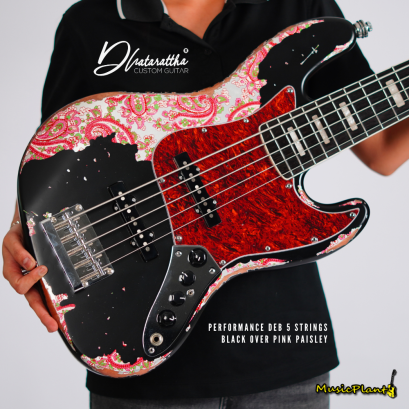 Dhatarattha - Performance DEB 5 Strings | Black Over Pink Paisley