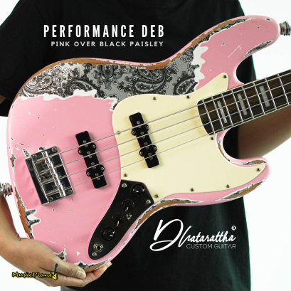 Dhatarattha - Performance DEB | Pink Over Black Paisley