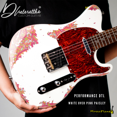 Dhatarattha - Performance DTL | White Over Pink Paisley