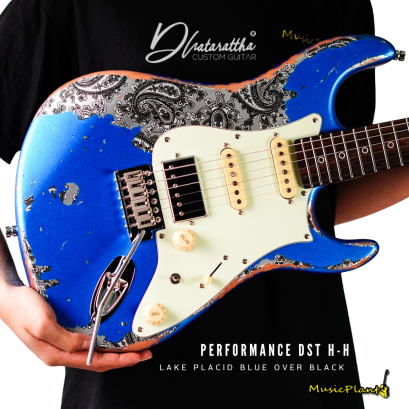 Dhatarattha - Performance DST | Lake Placid Blue Over Black Paisley