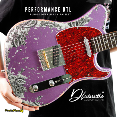 Dhatarattha - Performance DTL | Purple Over Black Paisley