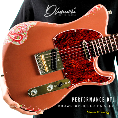 Dhatarattha - Performance DTL | Brown Over Red Paisley