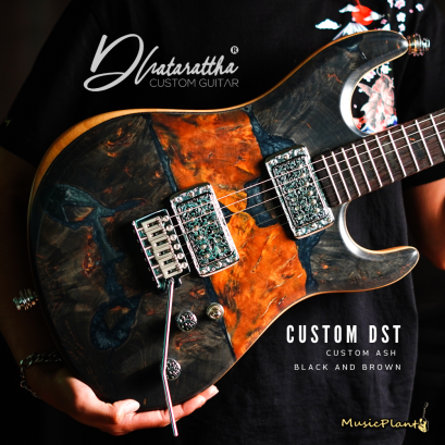 Dhatarattha - Custom DST Swamp Ash | Black - Brown