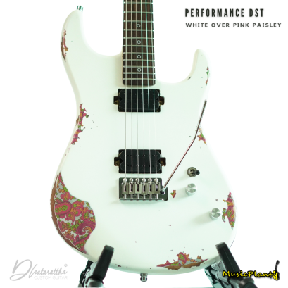 Dhatarattha - Performance DST | White Over Pink Paisley