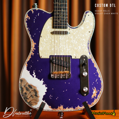 Dhatarattha DTL Custom - Heavey Relic Violet Over White