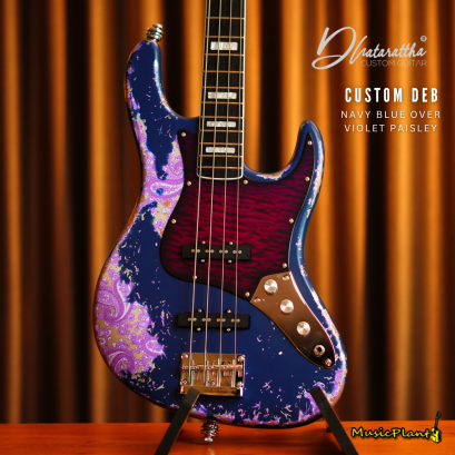 Dhatarattha - Performance DEB | Navy Blue Over Violet Paisley