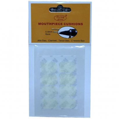 Flying Goose ยางรองฟัน Mouthpiece Cushions สีใส ขนาด 0.8MM (8อัน)  