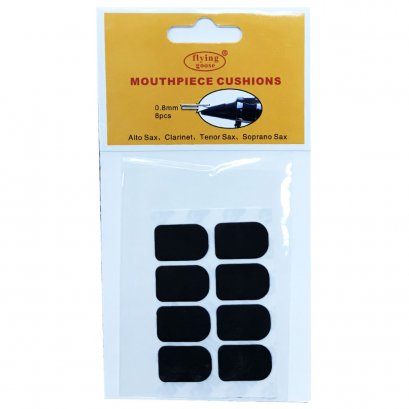 Flying Goose ยางรองฟัน Mouthpiece Cushions สีดำ ขนาด 0.8MM (8อัน)  
