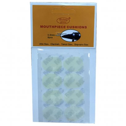 Flying Goose ยางรองฟัน Mouthpiece Cushions สีใส ขนาด 0.8MM (8อัน)  