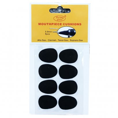 Flying Goose ยางรองฟัน Mouthpiece Cushions สีดำ ขนาด 0.8MM (8อัน) 