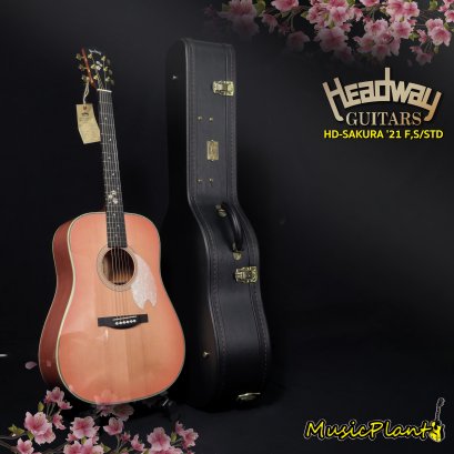 Headway กีตาร์โปร่ง รุ่น HD-SAKURA '21 F,S/STD Headway กีตาร์โปร่ง รุ่น HD-SAKURA '21 F,S/STD