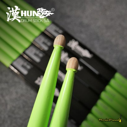 Hund Drumstick ไม้กลองเรืองแสง 5A Green