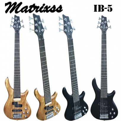 Matrixss เบสไฟฟ้า 5 สาย Electric Bass 5 Strings รุ่น IB-5 Matrixss เบสไฟฟ้า 5 สาย Electric Bass 5 Strings รุ่น IB-5