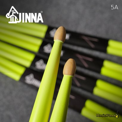 Jinna Drumstick ไม้กลองเรืองแสง 5A Yellow