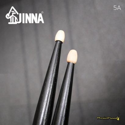 Jinna Drumstick ไม้กลองเรืองแสง 5A Black