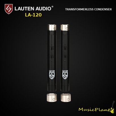 Lauten Audio รุ่น LA-120 (Pair) TRANSFORMERLESS TRANSPARENCY COMES IN PAIRS DRUM OVERHEADS // ACOUSTIC GUITAR // PIANO // ORCHESTRA