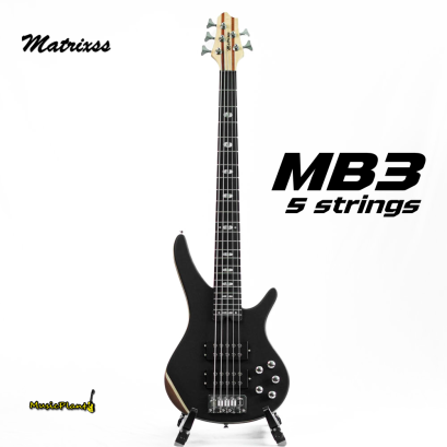 Matrixss: MB-3, Electric Bass, 5 Strings, Active Bass Pickup