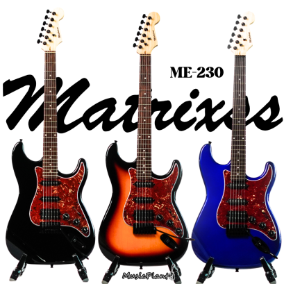 Matrixss กีตาร์ไฟฟ้า Electric Guitar stratocaster รุ่น ME-230