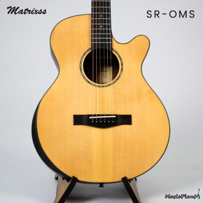 กีตาร์โปร่ง/โปร่งไฟฟ้า Matrixss | SR-OMS (Solid Spruce-Rosewood)